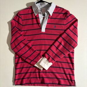 Brooks Brothers Ref, Blue and White Striped Shirt